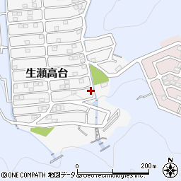 兵庫県西宮市生瀬高台26-10周辺の地図