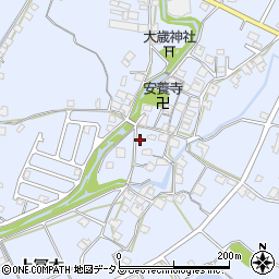 兵庫県加古川市志方町上冨木705周辺の地図