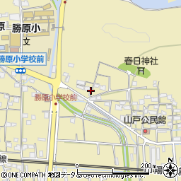 兵庫県姫路市勝原区山戸566周辺の地図