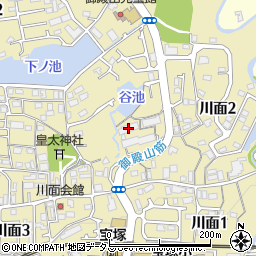 宝塚リッツハウスＡ棟周辺の地図