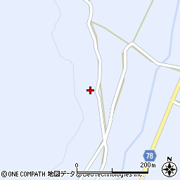 岡山県加賀郡吉備中央町西3460-5周辺の地図