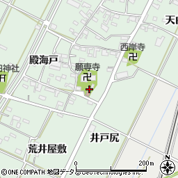 愛知県西尾市吉良町富田東屋敷2周辺の地図