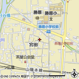 兵庫県姫路市勝原区宮田478周辺の地図