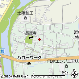 静岡県浜松市浜名区細江町広岡133-2周辺の地図