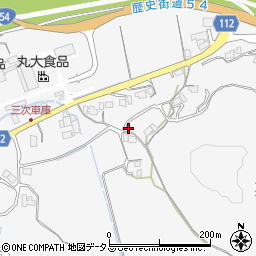 広島県三次市粟屋町3210周辺の地図