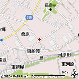 愛知県豊川市当古町周辺の地図