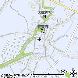 兵庫県加古川市志方町上冨木707周辺の地図