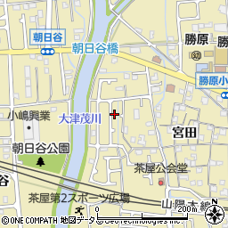 兵庫県姫路市勝原区宮田393周辺の地図