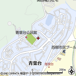 兵庫県相生市青葉台9-28周辺の地図