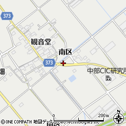 愛知県豊川市御津町上佐脇野川周辺の地図
