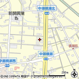 笠井街道周辺の地図