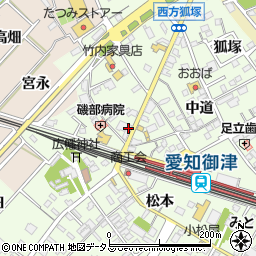 しげよし 豊川店周辺の地図
