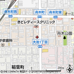個別指導キャンパス　茨木校周辺の地図