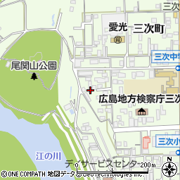 広島県三次市三次町1758周辺の地図
