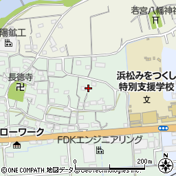 静岡県浜松市浜名区細江町広岡54周辺の地図