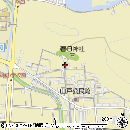 兵庫県姫路市勝原区山戸300周辺の地図