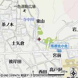 愛知県蒲郡市金平町岩上3周辺の地図