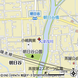 大津茂川周辺の地図