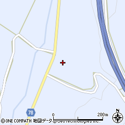 岡山県加賀郡吉備中央町西3277-14周辺の地図