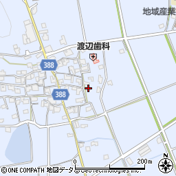 兵庫県加古川市志方町成井570-4周辺の地図
