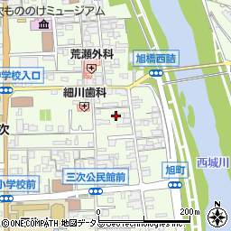 広島県三次市三次町1567周辺の地図