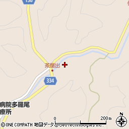 滋賀県甲賀市信楽町多羅尾1685周辺の地図