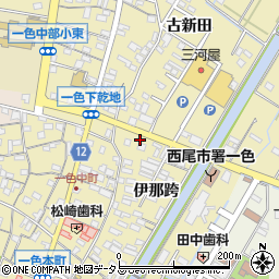 愛知県西尾市一色町一色伊那跨9周辺の地図