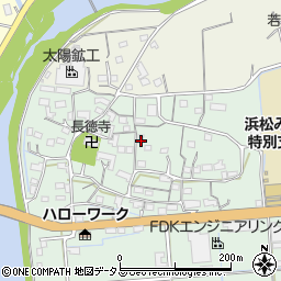 静岡県浜松市浜名区細江町広岡90周辺の地図