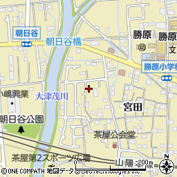 兵庫県姫路市勝原区宮田397周辺の地図