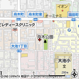 大阪府茨木市舟木町11周辺の地図