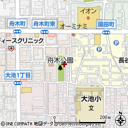 大阪府茨木市舟木町10周辺の地図