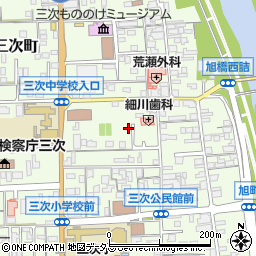 広島県三次市三次町1716周辺の地図