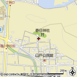 兵庫県姫路市勝原区山戸299周辺の地図