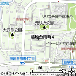 六甲桜ハイツＣ周辺の地図