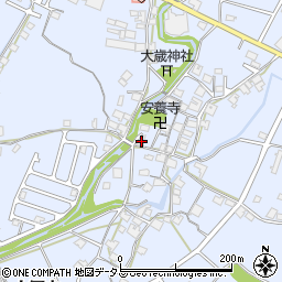 兵庫県加古川市志方町上冨木710-2周辺の地図