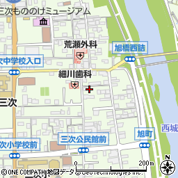 広島県三次市三次町1568周辺の地図