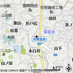 愛知県蒲郡市金平町上大門1周辺の地図