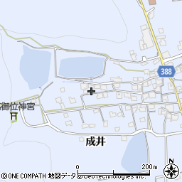 兵庫県加古川市志方町成井499周辺の地図