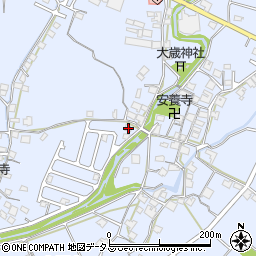 兵庫県加古川市志方町上冨木646周辺の地図