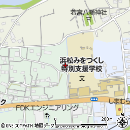 静岡県浜松市浜名区細江町広岡64周辺の地図