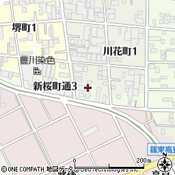 株式会社江崎製作所　豊川工場周辺の地図