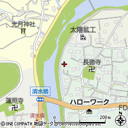 静岡県浜松市浜名区細江町広岡166周辺の地図