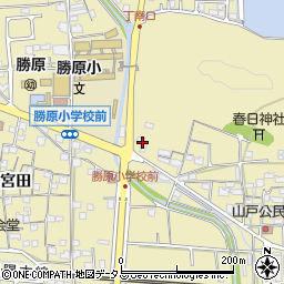 兵庫県姫路市勝原区山戸622周辺の地図