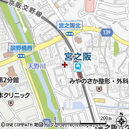 宮之阪１－８－１６周辺の地図