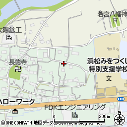 静岡県浜松市浜名区細江町広岡52周辺の地図