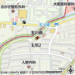 大阪府高槻市玉川2丁目42周辺の地図