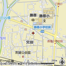 兵庫県姫路市勝原区宮田477-1周辺の地図