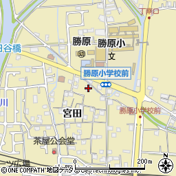 兵庫県姫路市勝原区宮田477周辺の地図