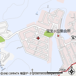 兵庫県西宮市宝生ケ丘周辺の地図