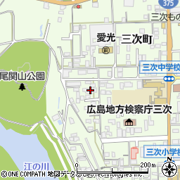 広島県三次市三次町1761周辺の地図